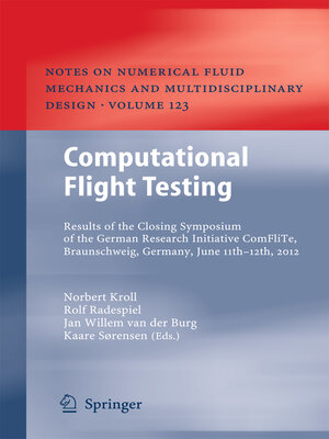 cover image of Computational Flight Testing